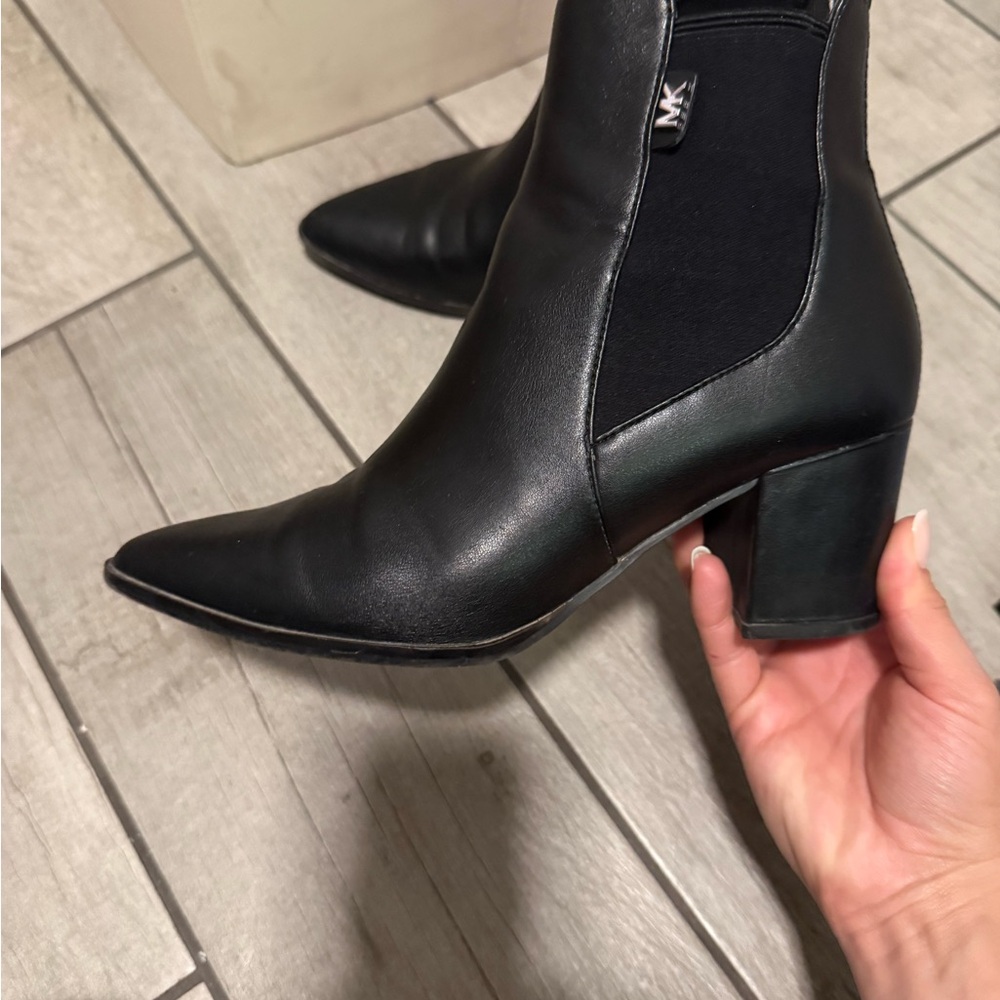 Michael Kors Black Ankle Boots - Picture 5 of 5